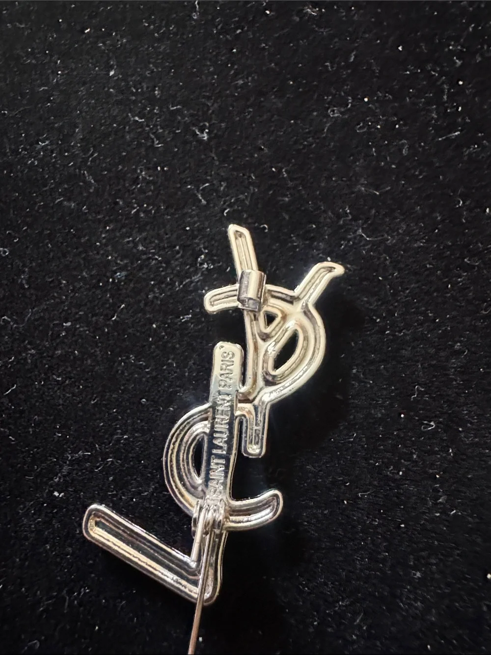 Brooch / pin  Silver-tone Intertwined  Brooch - Picture 4 of 4